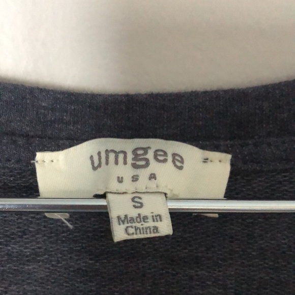 Umgee Dress Size Small T-Shirt with Lace Short Sleeve Soft and Comfortable - Picture 4 of 6